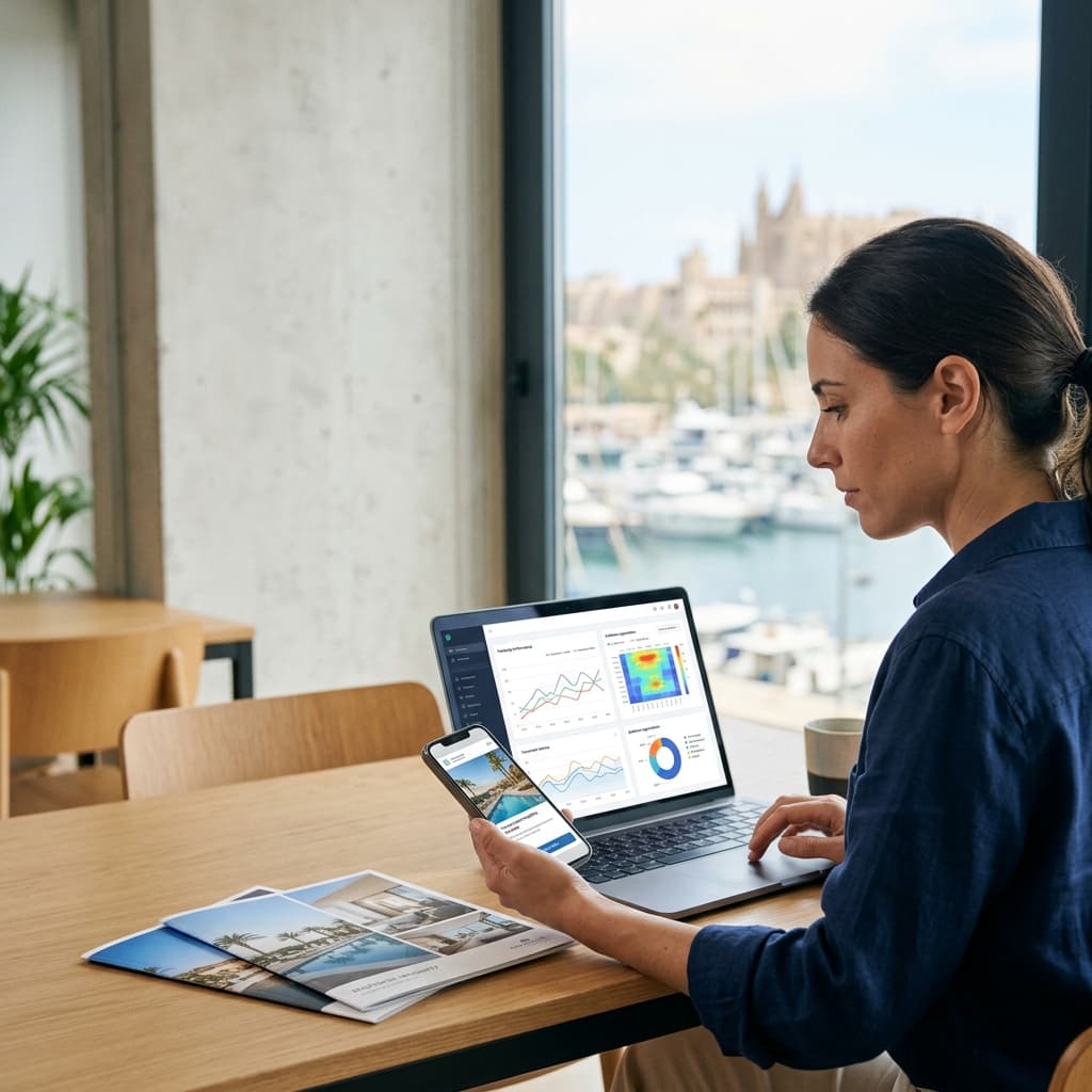 Google Ads and Meta Ads campaign management for a Palma business