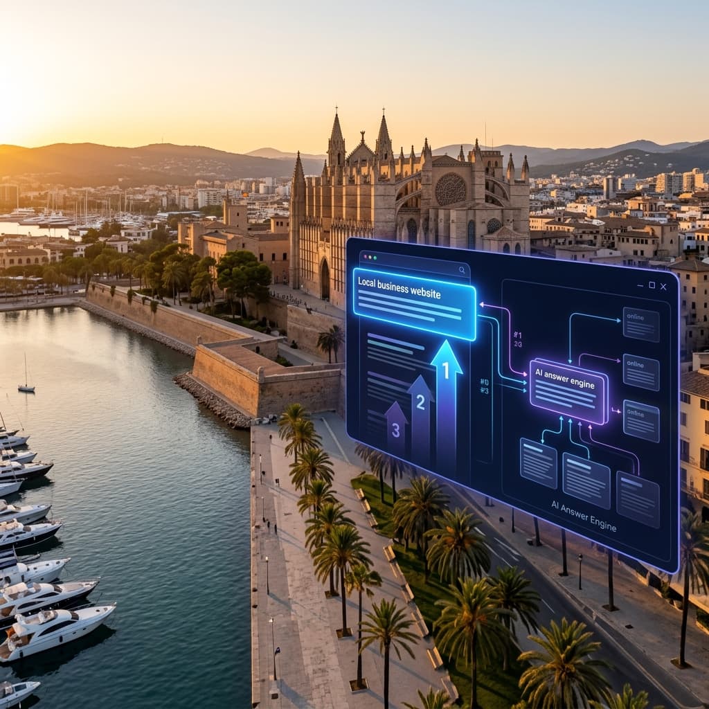 SEO and GEO search visibility for businesses in Palma