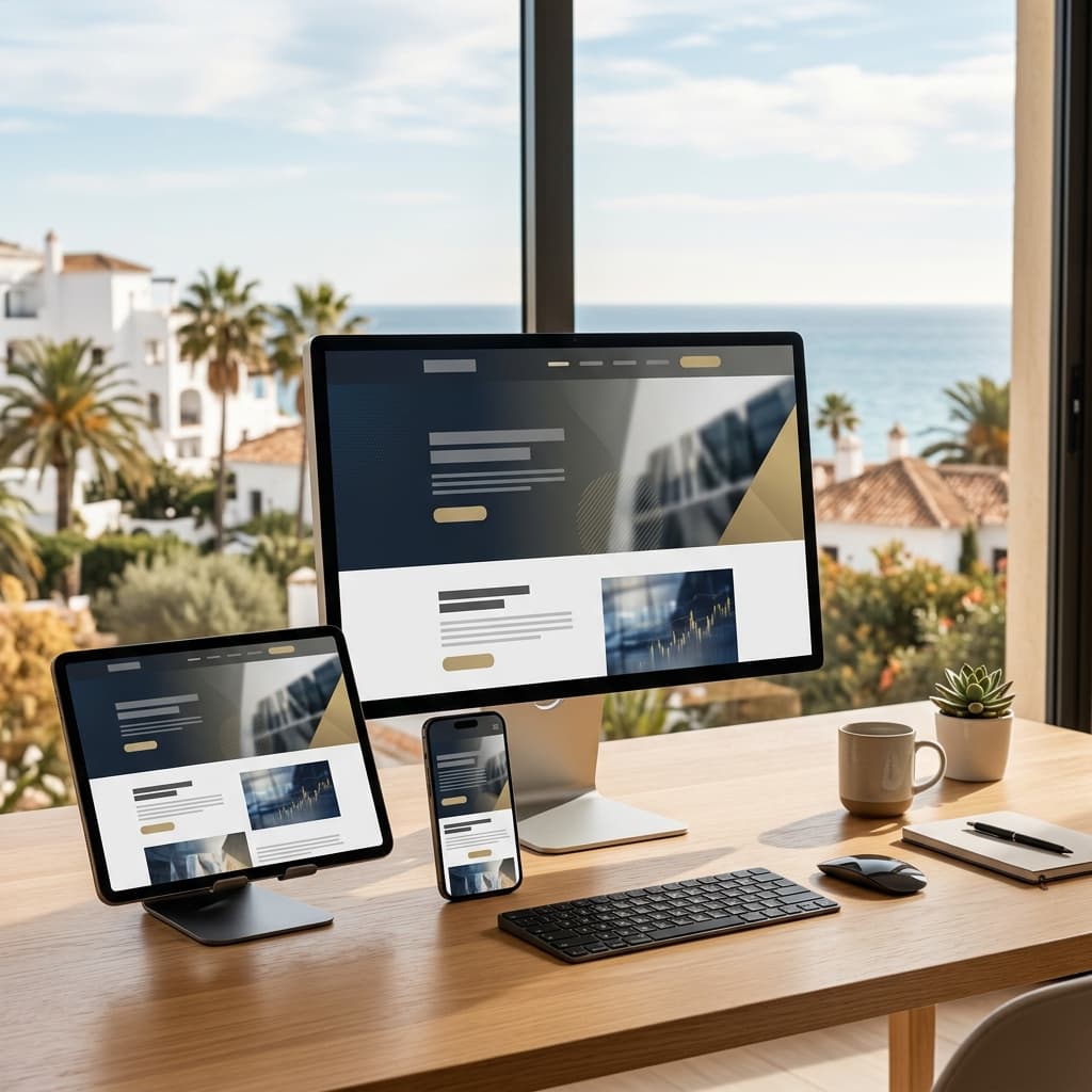 Website development for businesses on the Costa del Sol