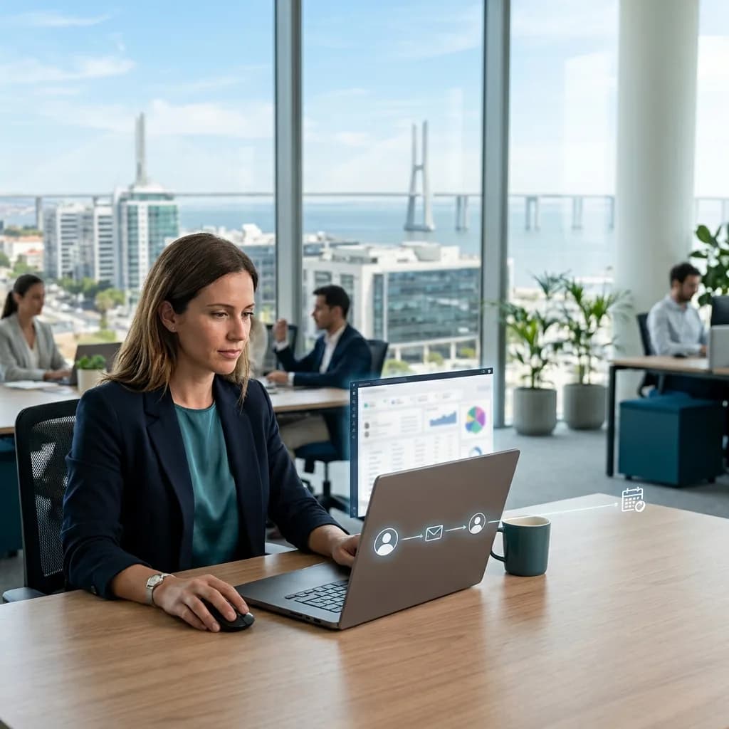 B2B email campaigns generating qualified meetings for businesses in Lisbon