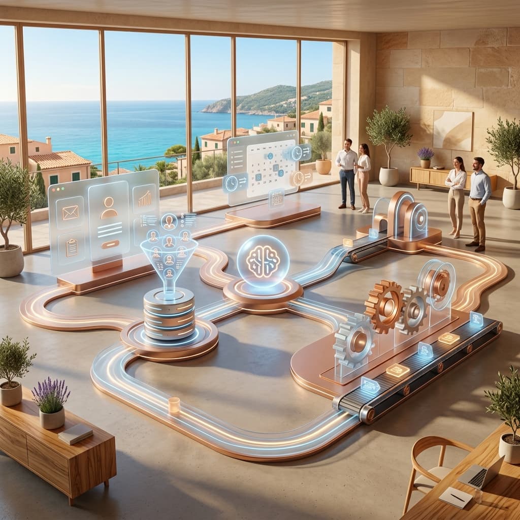 Business automation and connected digital systems for companies in Mallorca