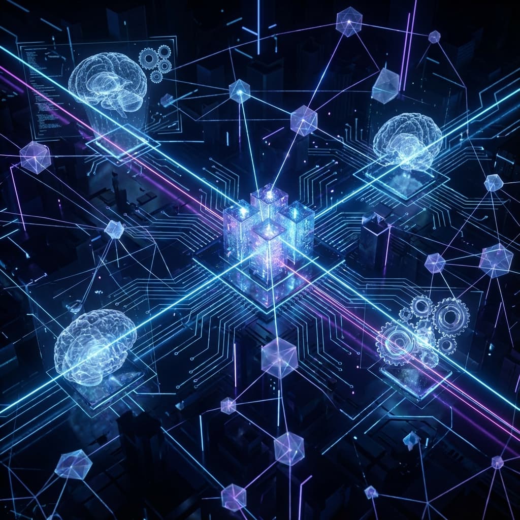 AI Automation Background